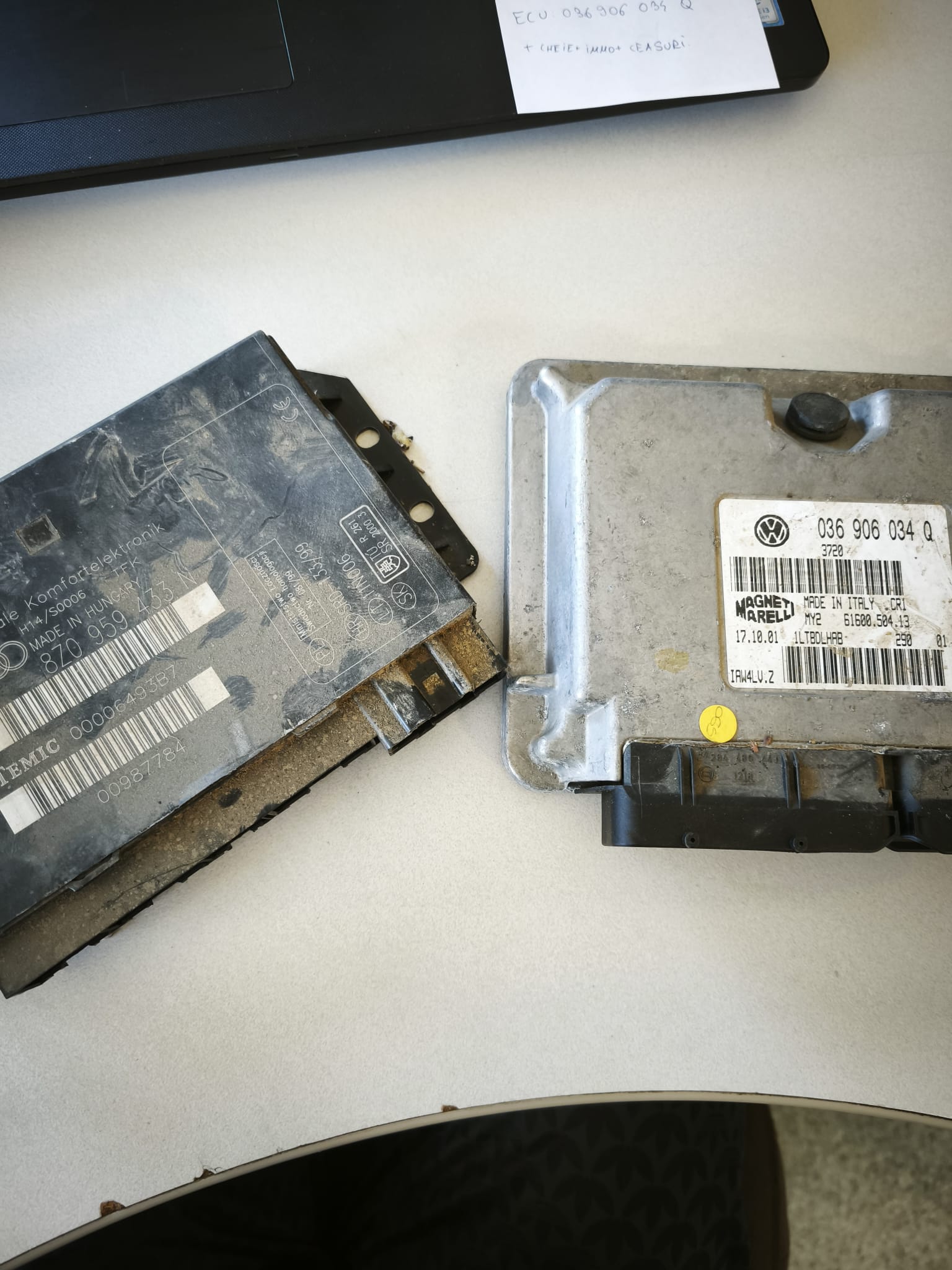 KIT PORNIRE COMPLET AUDI A2 1.4 BENZINA(AUA)